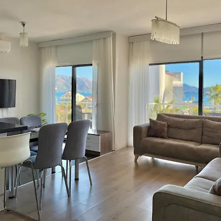 Deniz Manzarali, Plaja 100 Metre, Luks 3 Lejlighed